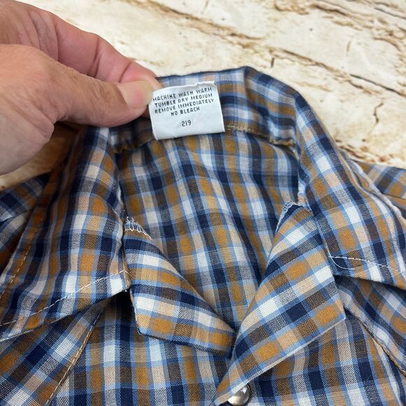 Billy the Kid Vintage Pearl Snap Western Kids Shirt 18mo - Picture 4 of 5